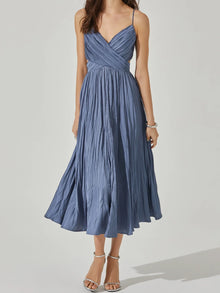  ASTR the Label Capitola Dress in Slate Blue