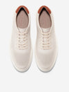 Cole Haan GrandPrø Rally Laser Cut Sneaker in Silver Lining/Scotch/Ivory