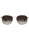 Le Specs Neptune Deux in Bright Gold/Tort