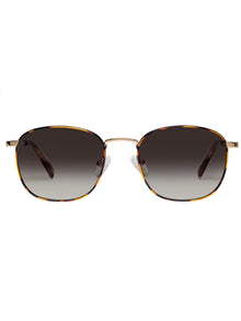  Le Specs Neptune Deux in Bright Gold/Tort