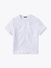 Cuts Almost Friday Tee in White