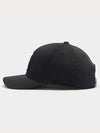 G/FORE Circle G's Stretch Twill Snapback Hat in Onyx
