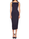 Susana Monaco Boatneck Dress in Midnight