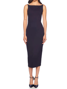  Susana Monaco Boatneck Dress in Midnight