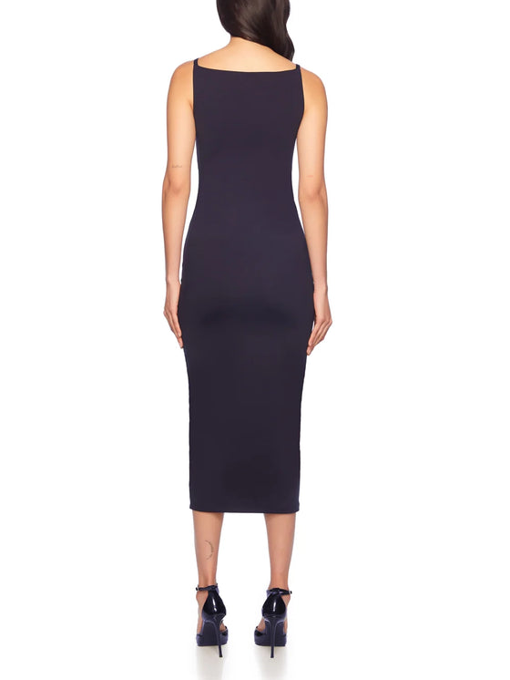 Susana Monaco Boatneck Dress in Midnight