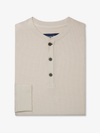 Mizzen + Main's Henderson Henley in Oyster Solid