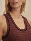 Varley Gideon Knit Tank in Ironwood