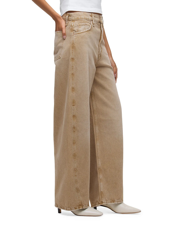 Hudson Jeans Bailey Relaxed Barrel Jeans in Burnt Khaki