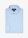 Leeward Dress Shirt in Cloud Blue Mini Grid