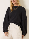 Free People's Skyline Tee in Black in Black