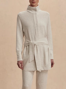  Varley Anset Jacket in Ivory Marl