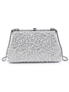 Urban Expressions Glitz Evening Bag in Ivory