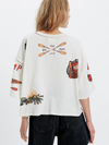 Free People's Mountain View Graphic Tee in Ivory Combo
