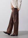 We The Free Tennessee Low-Rise Flocked Boyfriend Jeans in Lumber