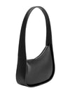 Melie Bianco Willow Black Recycled Vegan Shoulder Bag