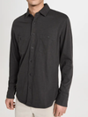 Faherty Brand Knit Seasons Shirt in Washed Black