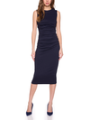 Susana Monaco gathered dress Navy