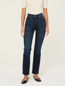  DL 1961 Halle Straight High Rise Instasculpt 29" Jeans in Mediterranean