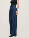 DL 1961 Hepburn Wide Leg High Rise Pleated 32" in River Valley