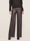 DL1961 Hepburn Wide Leg in Walnut Coated
