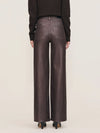 DL1961 Hepburn Wide Leg in Walnut Coated