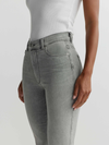DL1961 Halle Straight High Rise Instasculpt 29" Jeans in Lt Smoke