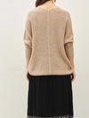 Be Cool Dolman Sleeve Open Front Cardigan in Ivory