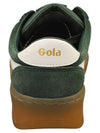 Gola Grandslam Women's Trident Sneakers Evergreen/White/Gum