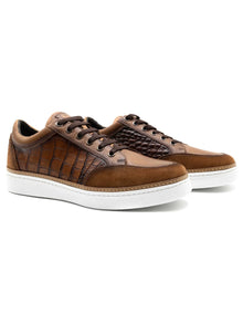  Martin Dingman Carson Sneaker in Pecan