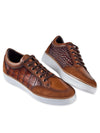 Martin Dingman Carson Sneaker in Pecan suede