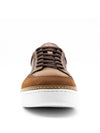 Martin Dingman Carson Sneaker in Pecan lace up