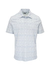 Faherty Brand Short-Sleeve Movement Pique Polo Twilight Blossom