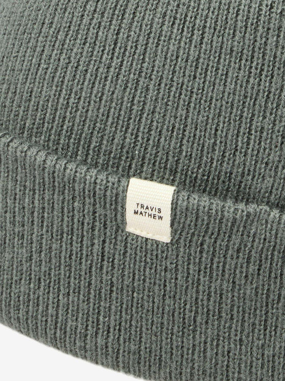 Travis Mathew Beanie in Dark Olive