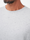 Cloud Waffle Crew in Light Heather Grey