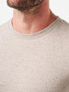 Travis Mathew Cloud Waffle Crew in Oxford Tan