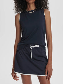  Varley Archer Mid Rise Skort 13.5 in Blue Nights