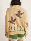 Bailey Rose's Desert Bird Knit Zip Cardigan