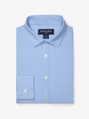 Mizzen + Main Leeward No Tuck Dress Shirt in Provence Circle Print