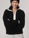Varley Anika Half Zip Fleece in Black 