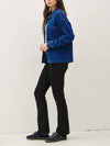 Be Cool's Knit Denim Crop Shacket