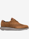 Cole Haan 2.ZeroGrand Laser Wingtip Oxford Lined in Spiced Brown-Raven-Morel