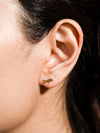 Larissa Loden Nope Script Stud Earrings