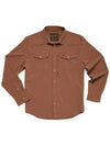 Howler Bros Emerger Tech Longsleeve in Mink Brown