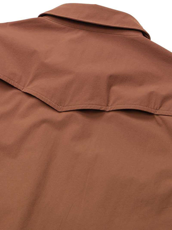 Emerger Tech Longsleeve in Mink Brown