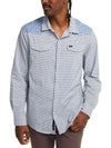 Howler Brothers H Bar B Tech Longsleeve - Wild Rag in Blue Mirage