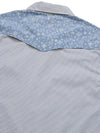 Howler Bros H Bar B Tech Longsleeve - Wild Rag in Blue Mirage yoke