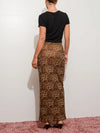 Pretty Garbage Leopard Mesh Maxi Shirt in Leopard