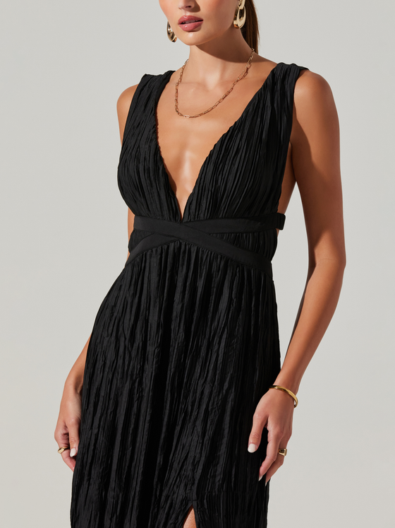 Astr the Label Tesni Dress in black