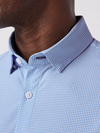 Mizzen + Main Leeward No Tuck Dress Shirt in Provence Circle Print