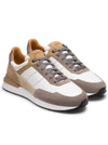 Magnanni Bravo V in Taupe Suede / White